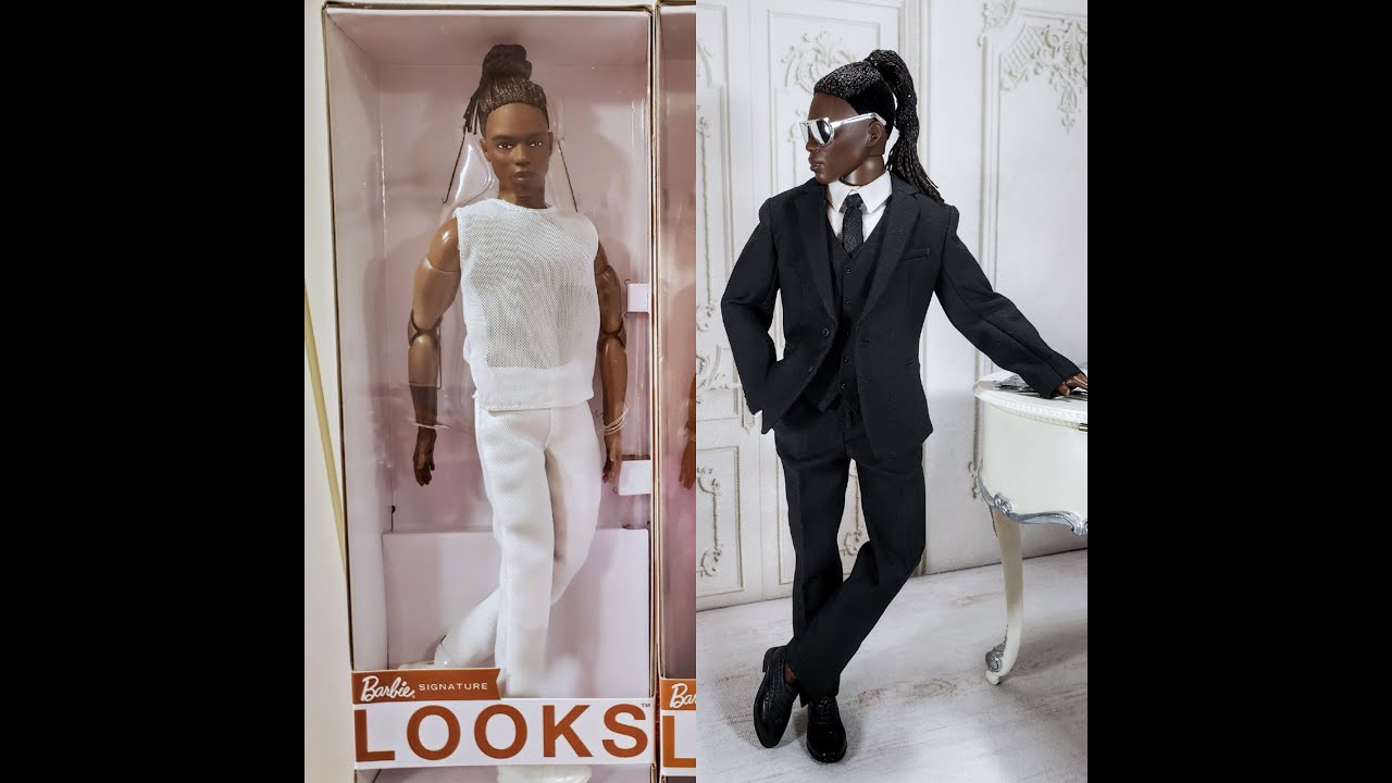Unboxing Barbie Looks AA Ken Doll
