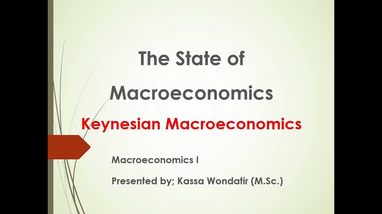 Macroeconomics I Chapter 1   Lesson 2