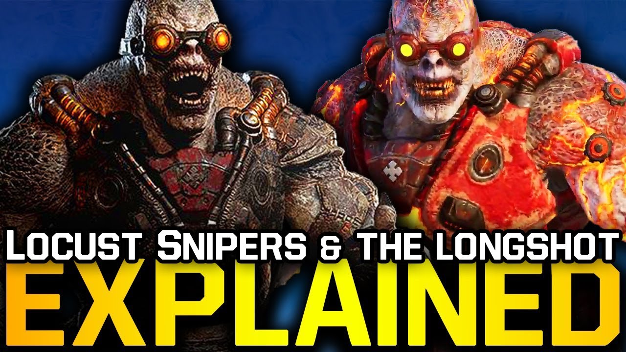 Locust Snipers & The History of the Longshot EXPLAINED (Gears of War Lore)