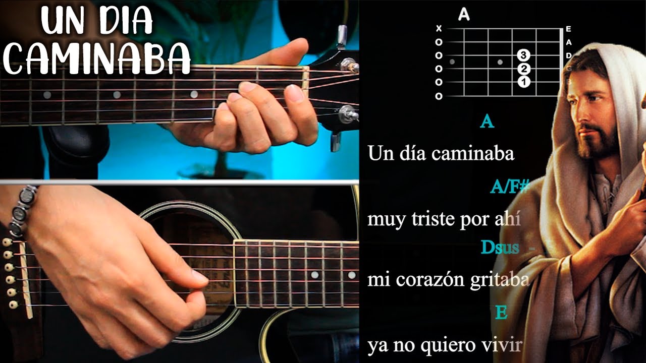 Un Día Caminaba (GUITARRA TUTORIAL) - Alabanza 🙏🏻