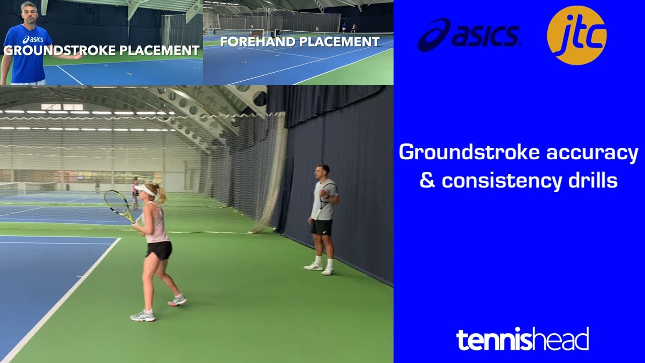 IMPROVE YOUR GROUNDSTROKE CONSISTENCY & ACCURACY: Drills from the experts that will up your game