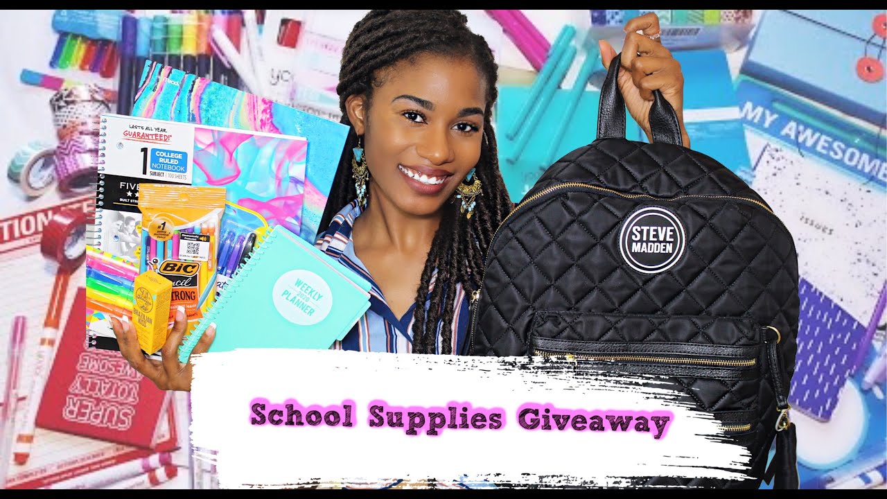 HUGE Back to School Supplies Haul + GIVEAWAY 2019