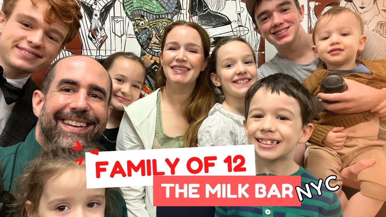 Family of 12 in NYC ❤️🗽 The Milk Bar 🙌🏼 Sunday Afternoon in West Village
