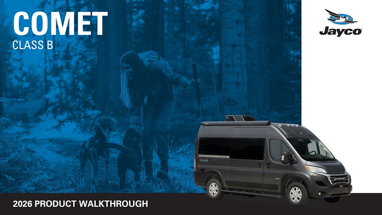 2026 Comet Class B Van - Full Product Walkthrough - Jayco RV