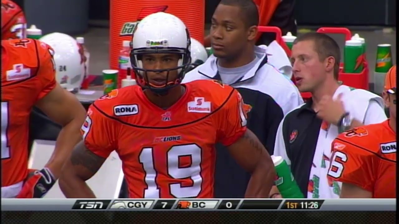 August 22, 2008 - CFL - Calgary Stampeders @ BC Lions