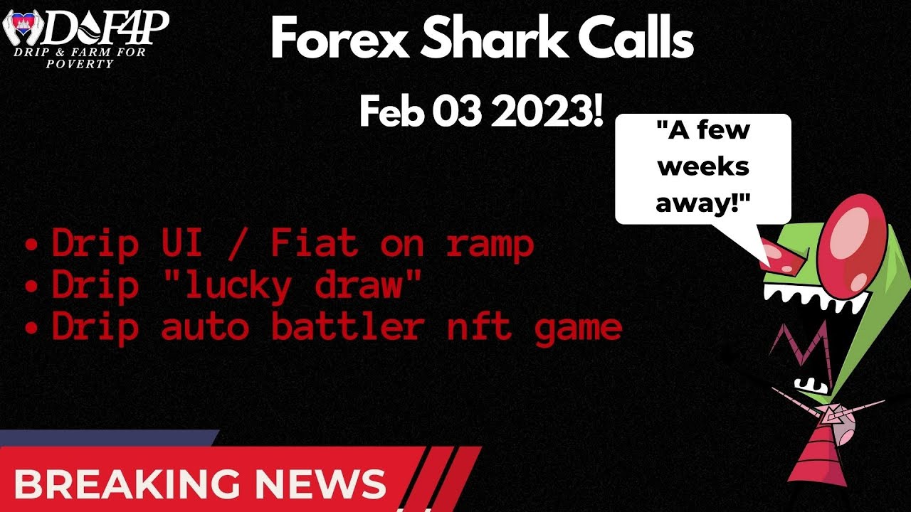 Drip Network Forex AMA 3 feb updates NFT game Drip Raffle