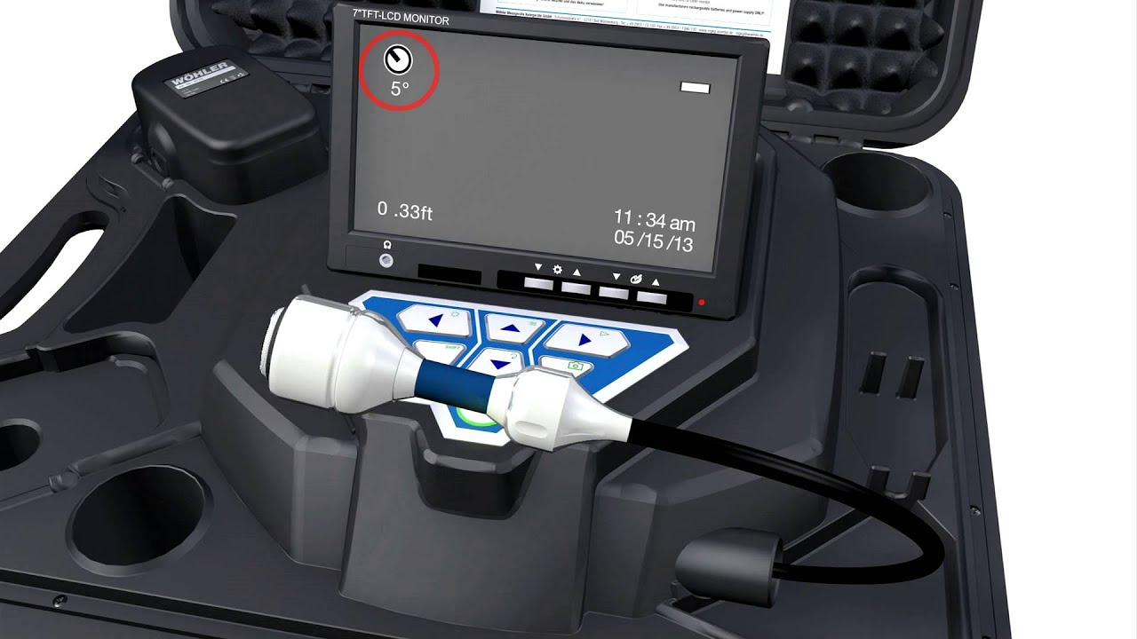 NEW: Wohler VIS 250 Video Inspection Camera with Wohler L 200 Locator