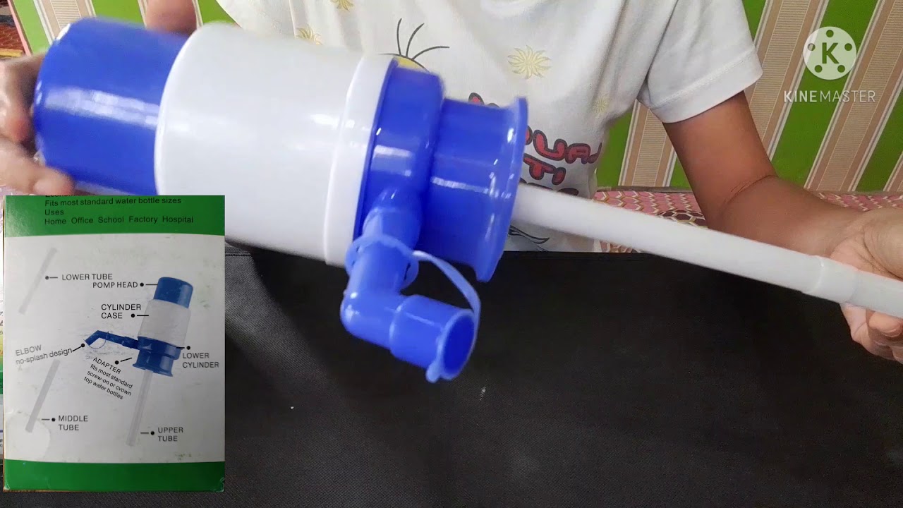 How to Set up Manual Drinking WaterPump |Sobrang Dali lang.