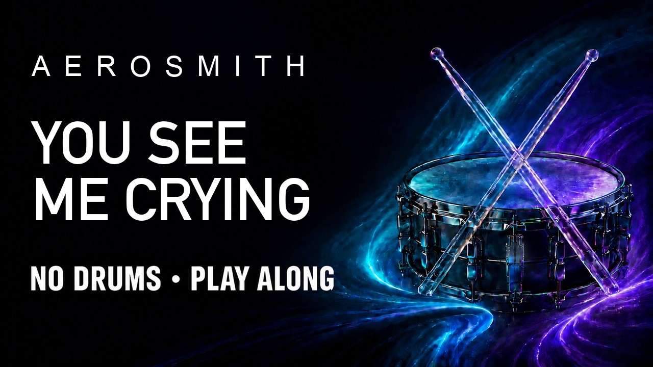 Aerosmith - You See Me Crying - Drumless