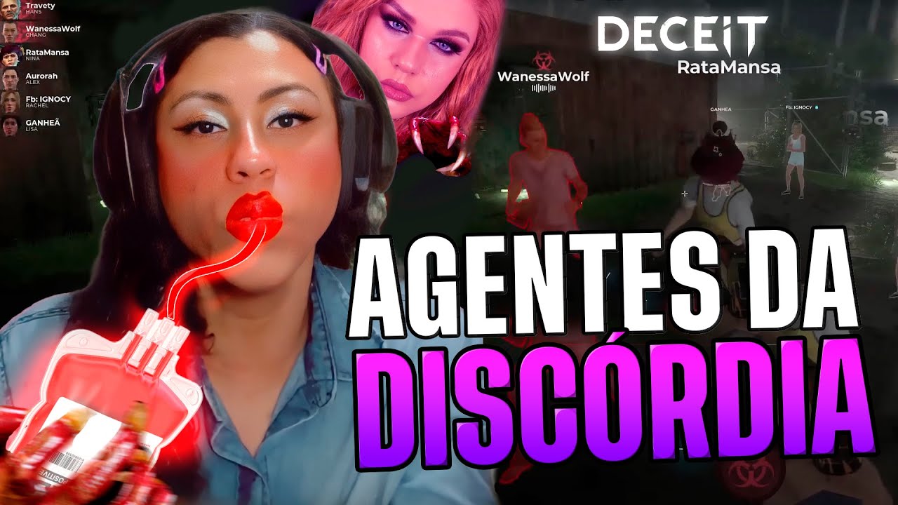 MONSTRENGAS CAUSANDO SURTOS (ft. Wanessa Wolf, RataMansa, Ignocy e Aurorah) | Deceit