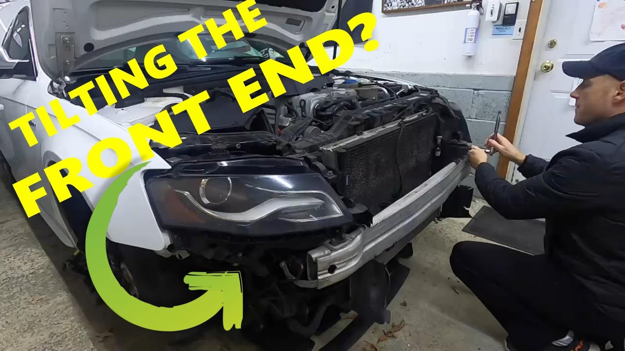 Audi S4 Front Lock Carrier Service Position Step by Step at HOME!