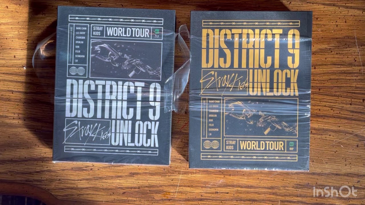 Unboxing Stray Kids: District 9 Unlock Tour DVD & Blu-Ray&rdquo;