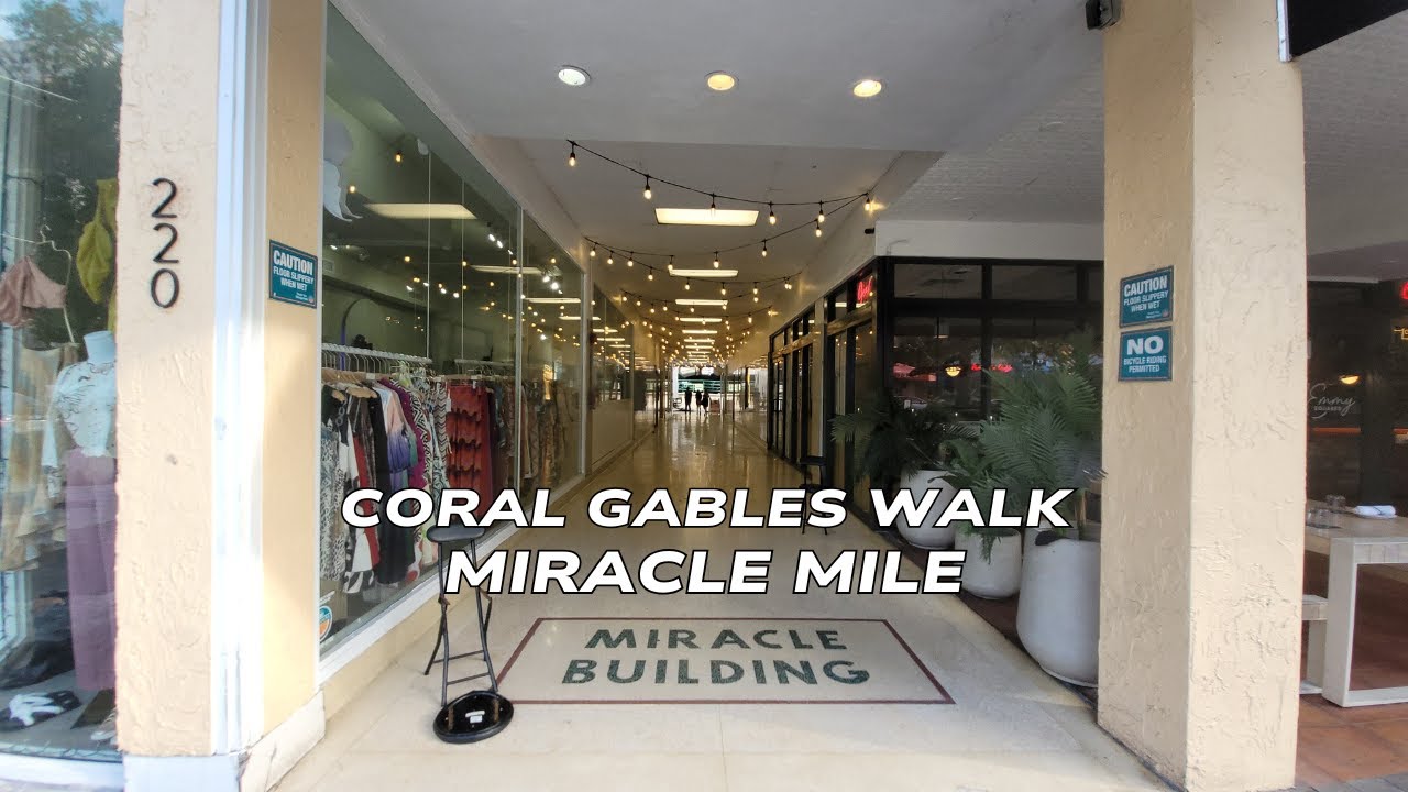 Miracle Mile Coral Gables Walk