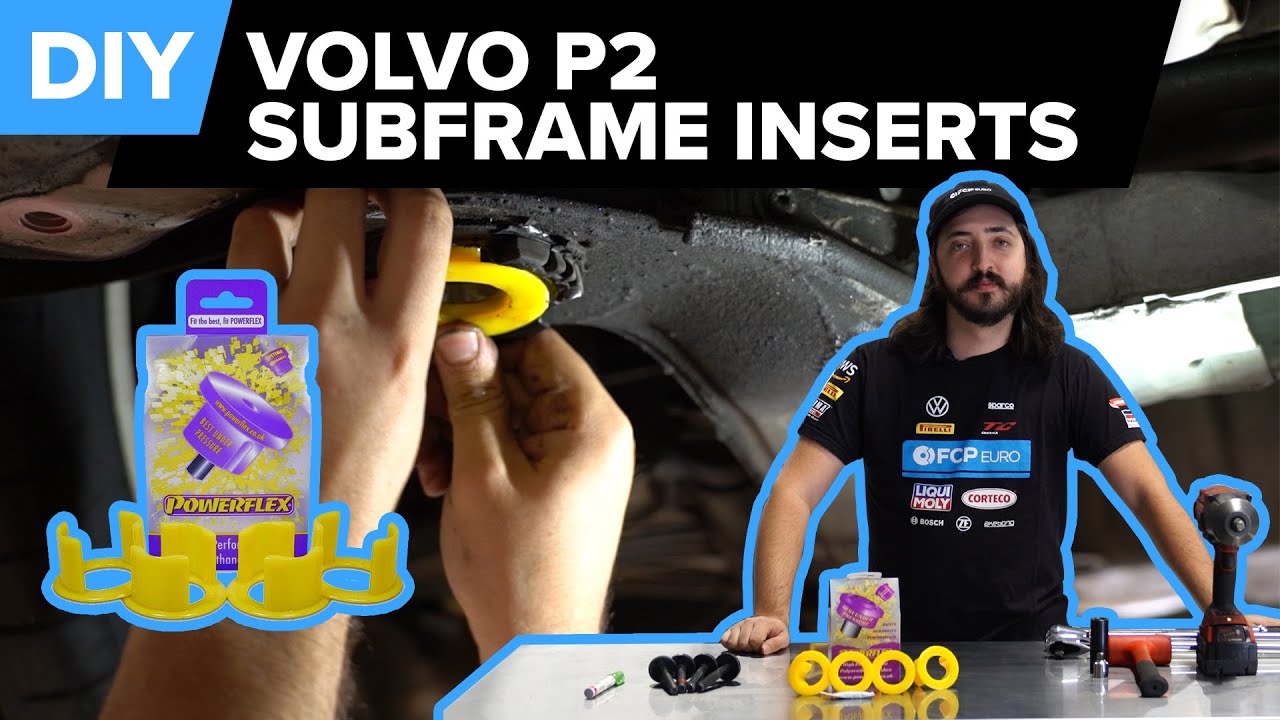 Volvo Subframe Bushing Insert/Reinforcement DIY (Volvo P80, P2 Chassis - 850, C70, S60, S70 & More)