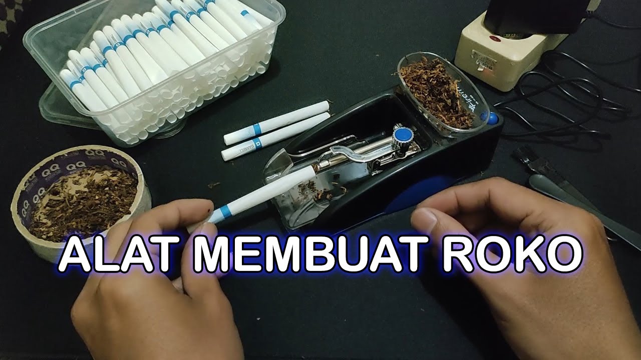 Alat Linting Rokok Otomatis / Injector Tembakau Elektrik