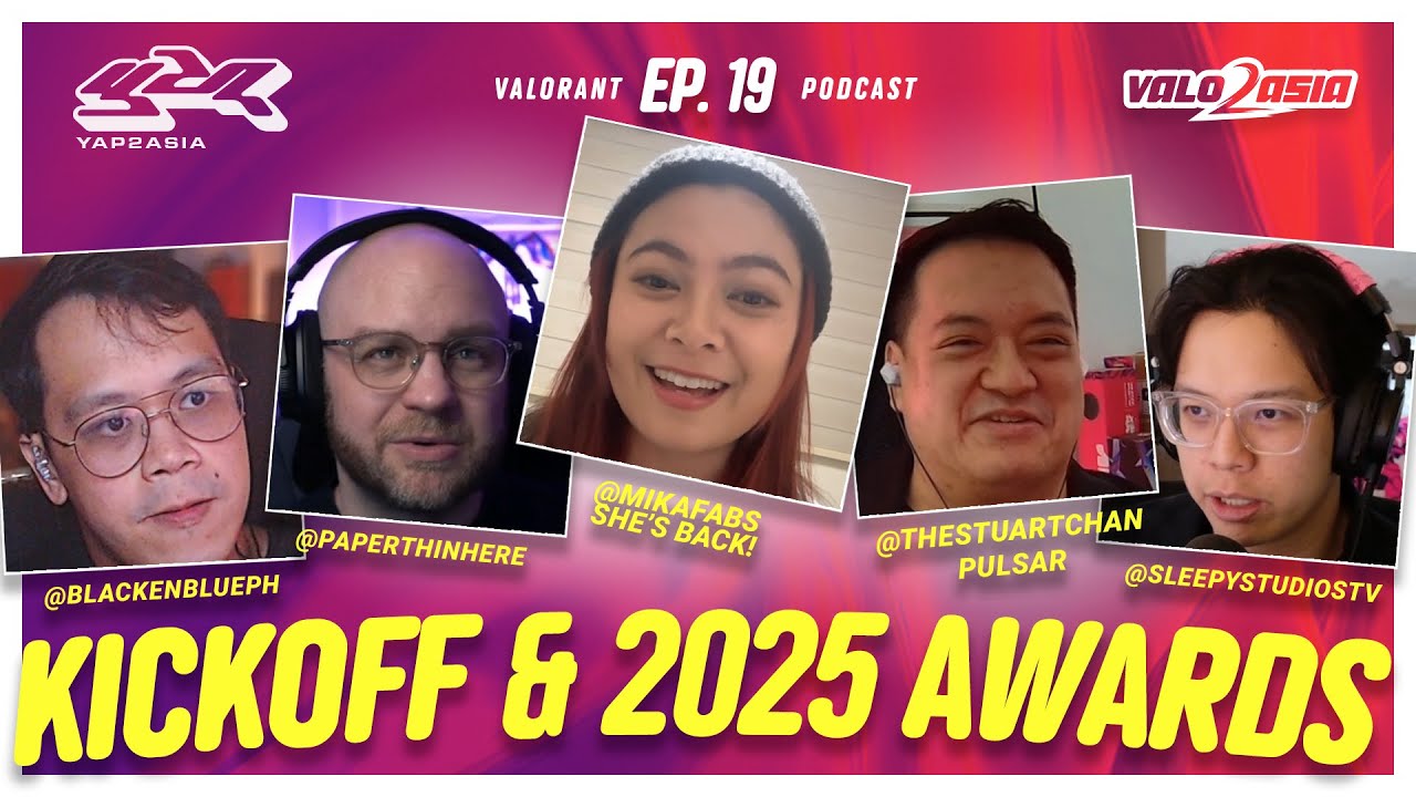 VCT Pacific Kickoff & 2025 Awards! - YAP2ASIA EP. 19 w/ ‪Mikafabs & Stuart from Pulsar