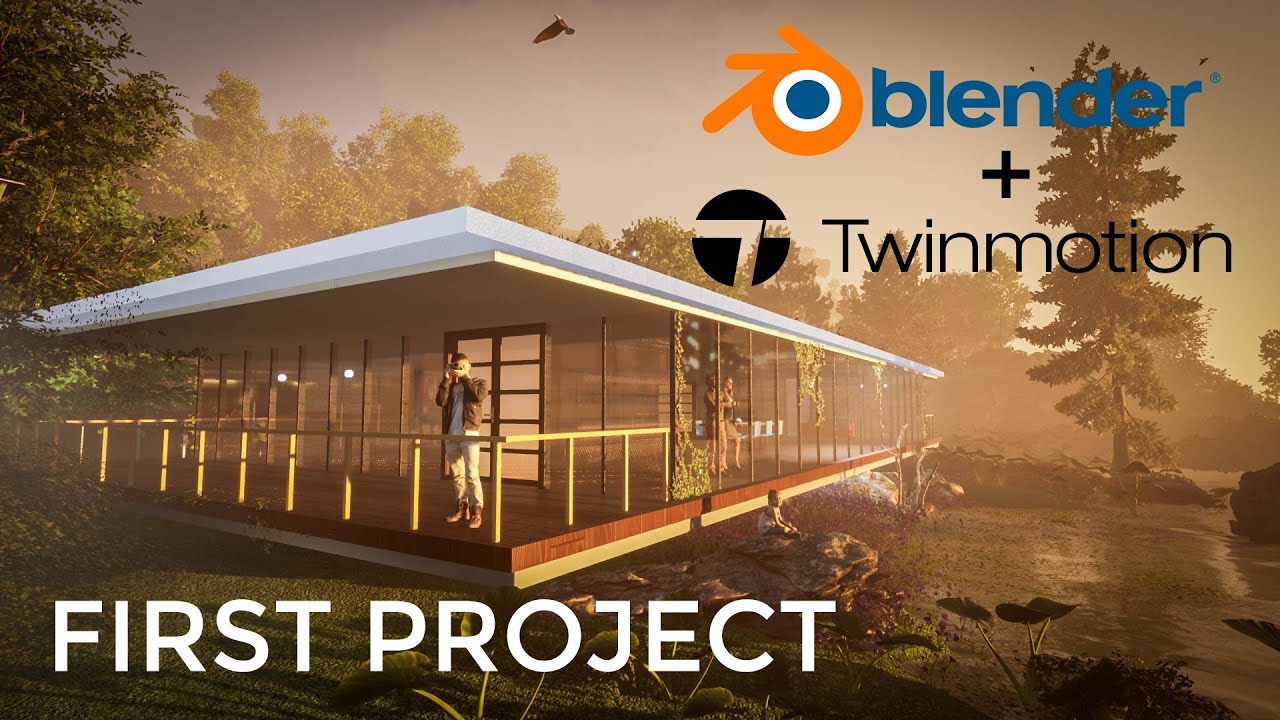 Blender + Twinmotion | First proyect - Archviz