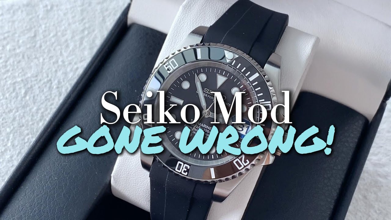 Seiko Mod Gone Wrong: Messing Up My Seiko Mod Submariner Build (And How I Fixed It)