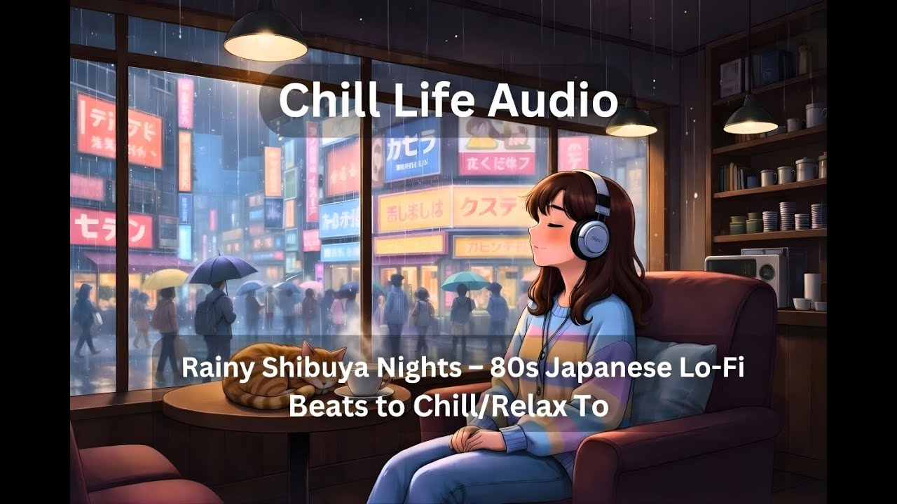 Rainy Shibuya Nights – 80s Japanese Lo-Fi Beats to Chill/Relax To