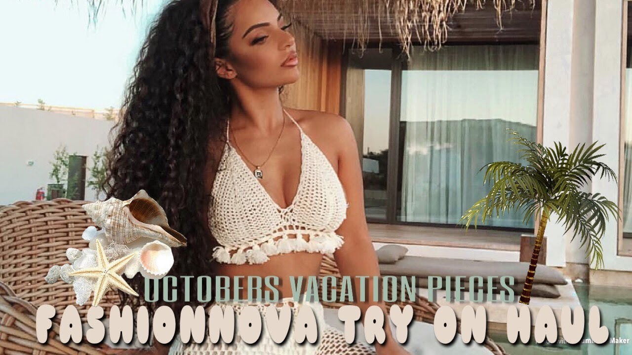 Fashionnova Try On Haul video #4 ( Vacation Pieces👙) by Armine Isajan