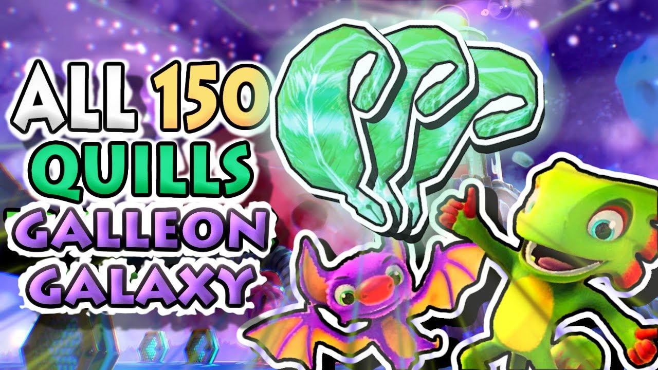 Yooka-Replaylee - Galleon Galaxy Quills