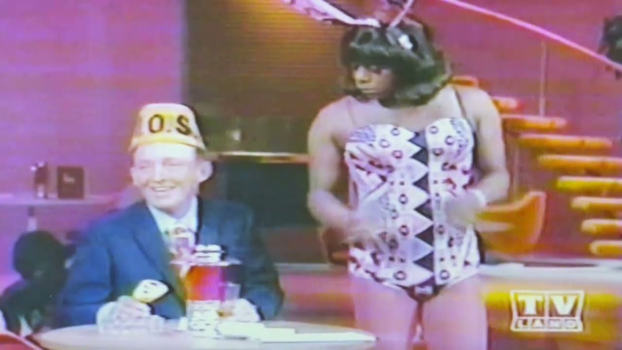 Legendary Flip Wilson #RIP as New Year's Eve 'Playboy Bunny' Geraldine w/ Legendary Bing Crosby #RIP