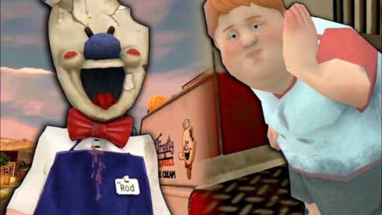 Rod kidnapped our friend!!(Ice scream 1)