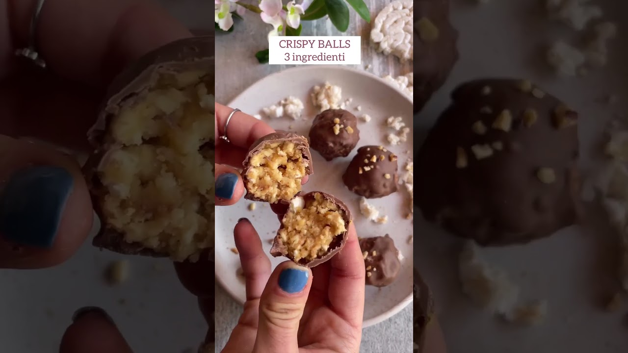 Crispy balls #ricettaveloce #ricettefacili #ricettefit #crispy