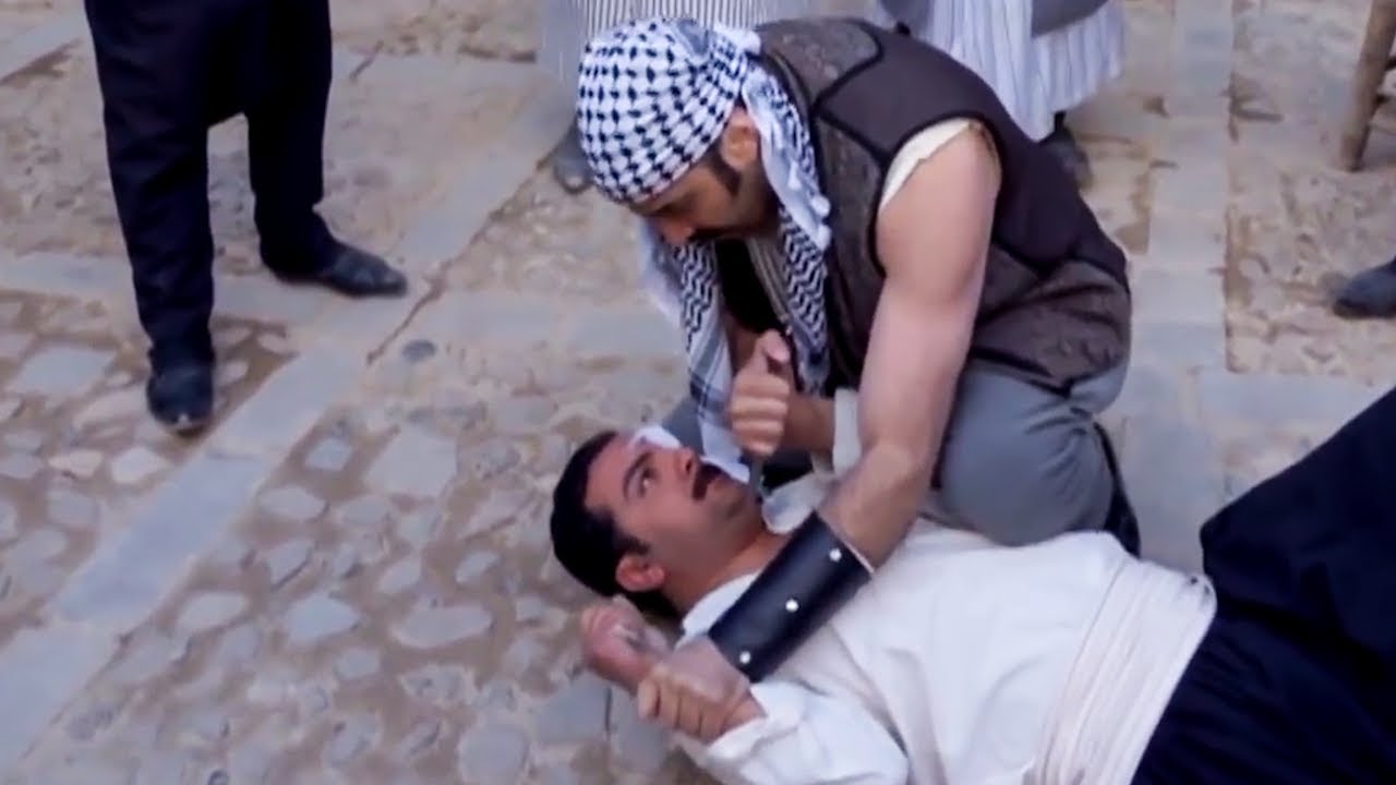 طوشة عبود الشامي مع فارس و نوري اجى بالفزعة يا باطل