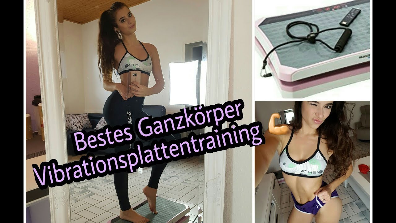 Das BESTE Workout auf der Vibrationsplatte ! - Ganzkörper zu Hause zum Mitmachen