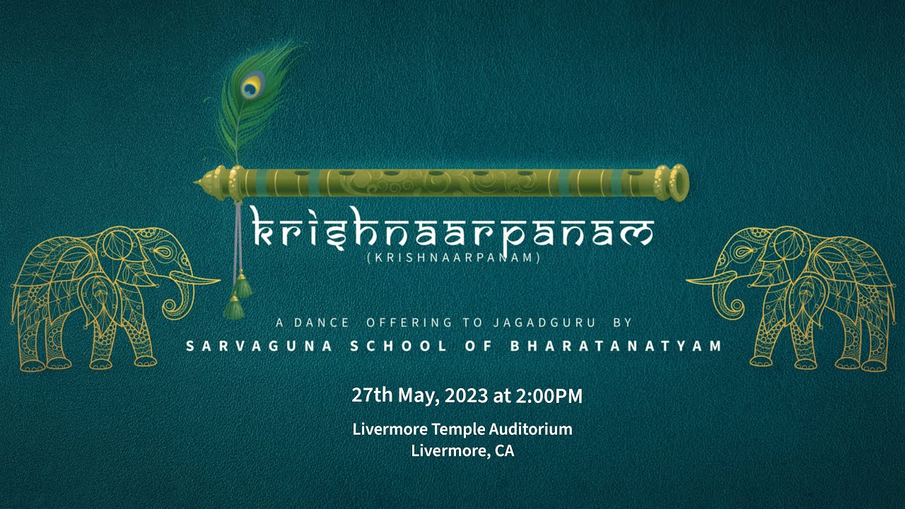 SarvaGuna presents Krishnaarpanam May 2023
