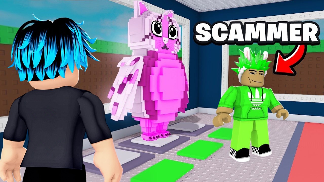 STANDART SKILL beim SCAMMEN ERWISCHT! 😱 (er ist verzweifelt...) | Roblox Deutsch