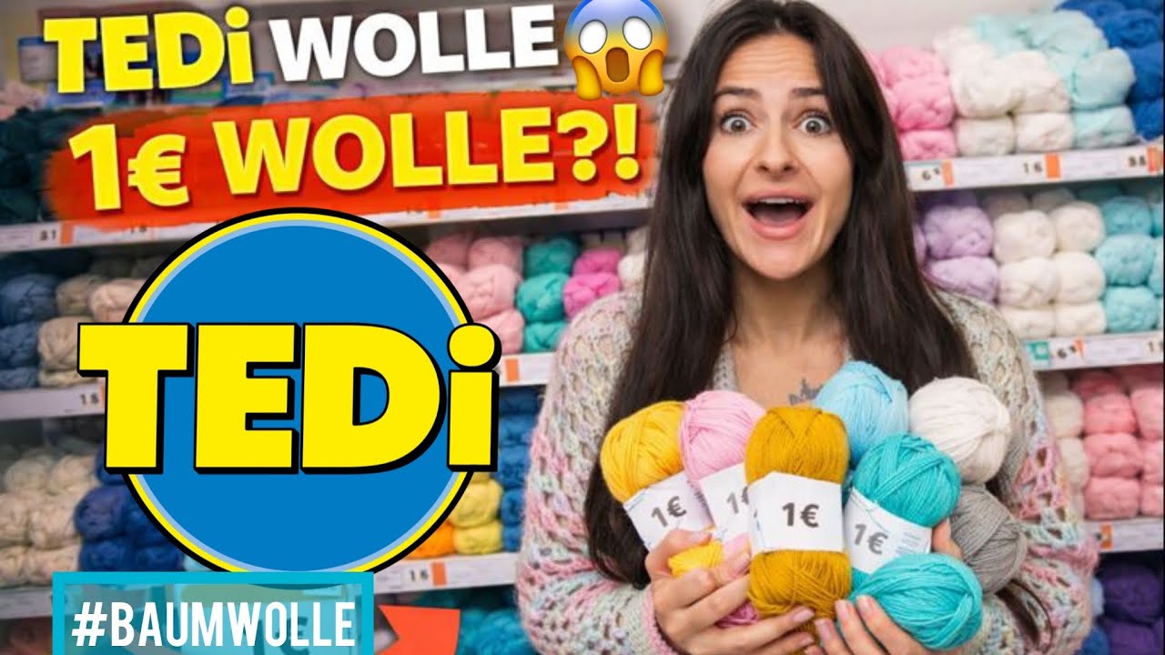 So viel Wolle für so wenig Geld?! TEDi Haul LIVE 