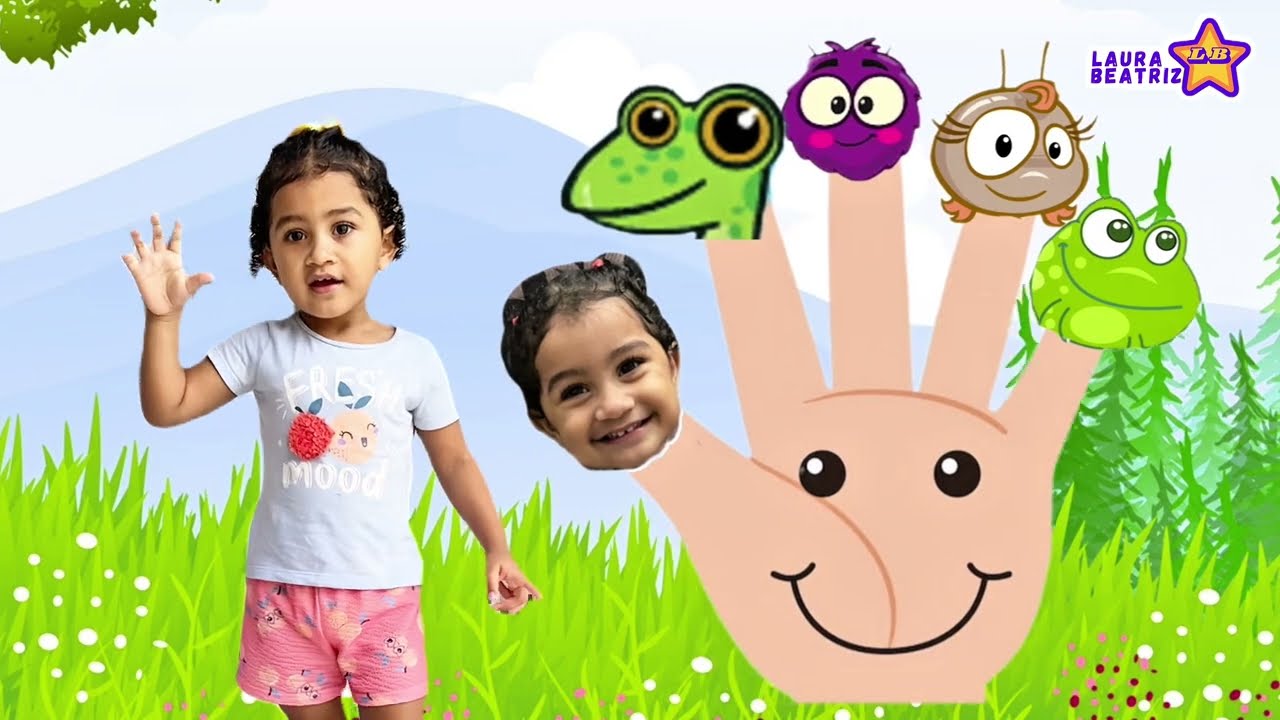 GALINHA PINTADINHA EM FAMÍLIA DE DEDOS / LAURA BEATRIZ 
