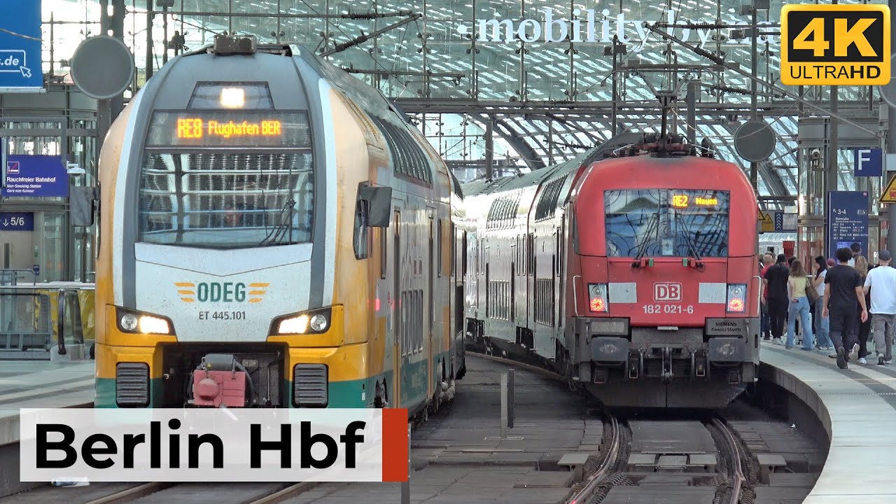 Berlin Hbf 30.05.2025 - ICEs, EuroCity, Nachtzüge & dichter Regionalverkehr in der Hauptstadt