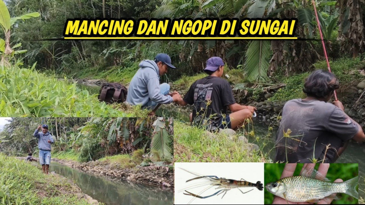 MANCING DAN NGOPI DI SUNGAI