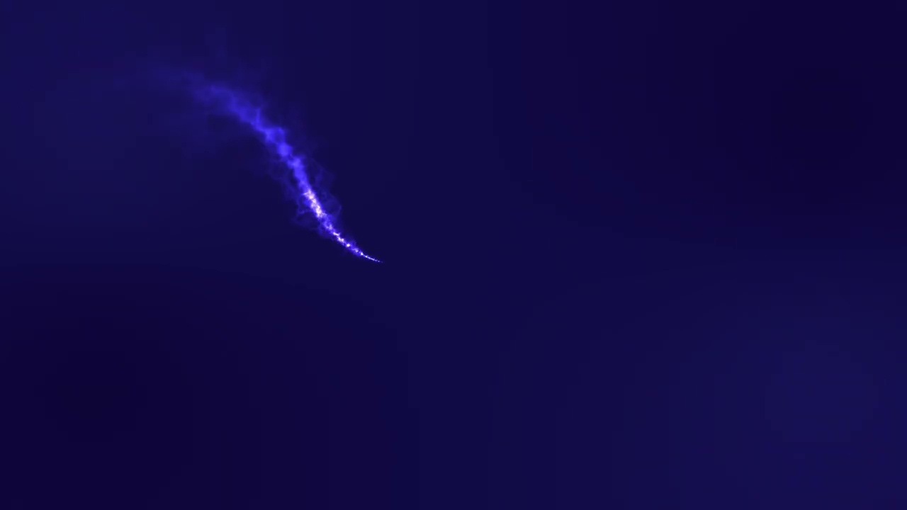 Magic Particle Trail | Background | HD
