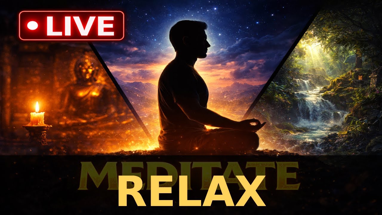 LIVE MEDITATION GAME WORLDS | SPACE • FOREST • TEMPLE • OCEAN AMBIENCE