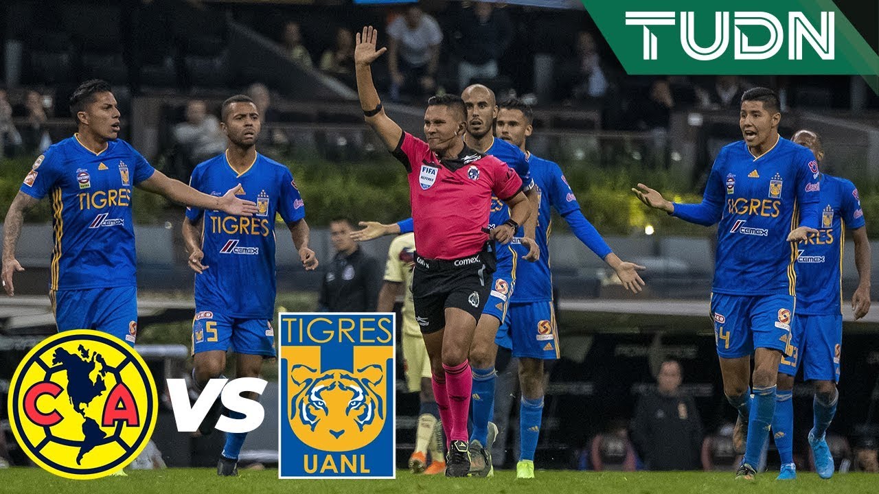 ¿Qué hizo el árbitro? Frena opción de gol | América 1-2 Tigres | Liga Mx AP 19 4tos de final | TUDN