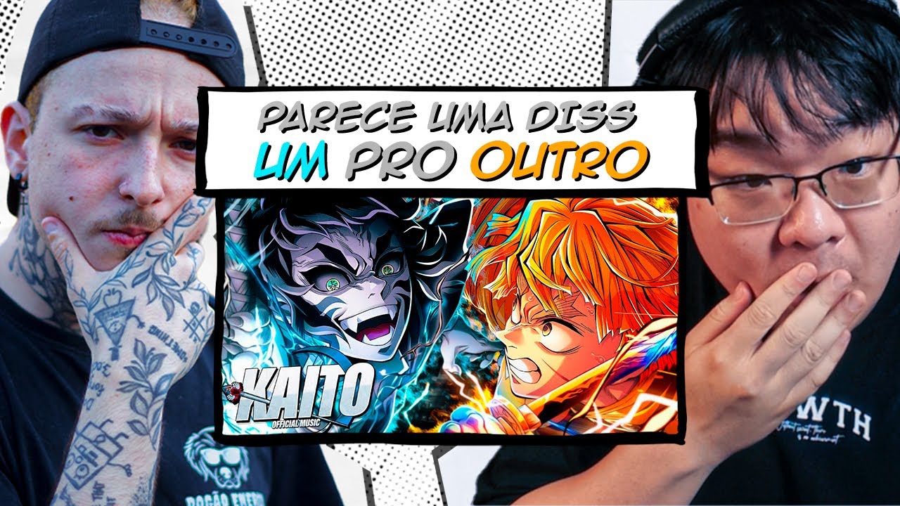 Zenitsu vs Kaigaku - Kaito - Tiba e Keller REACT