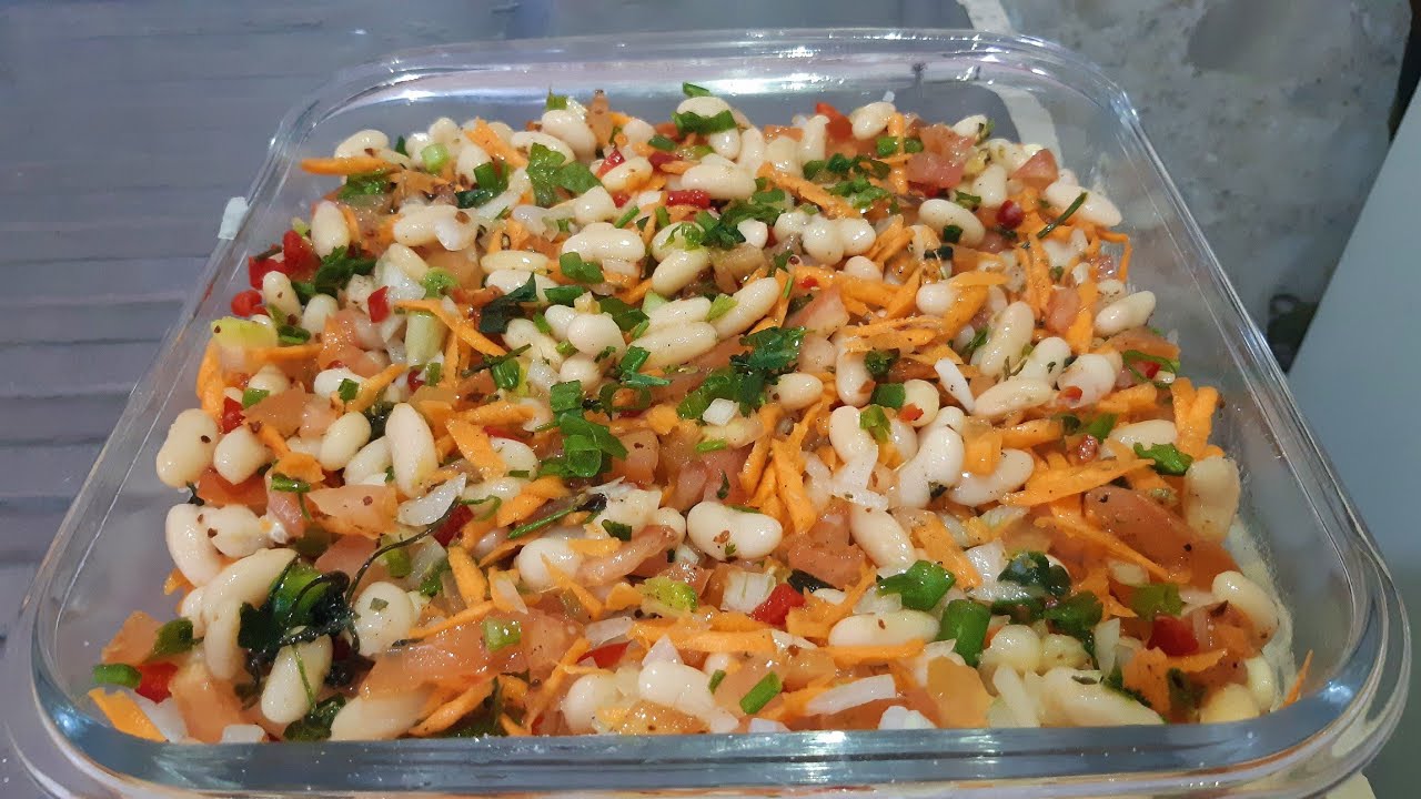 SALADA DE FEIJÃO BRANCO SUPER NUTRITIVA | DICAS DA VALL