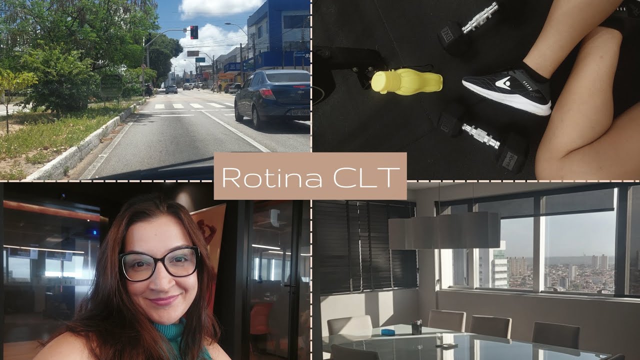 Rotina real de CLT: trabalho, treino e adaptação ao 100% presencial 