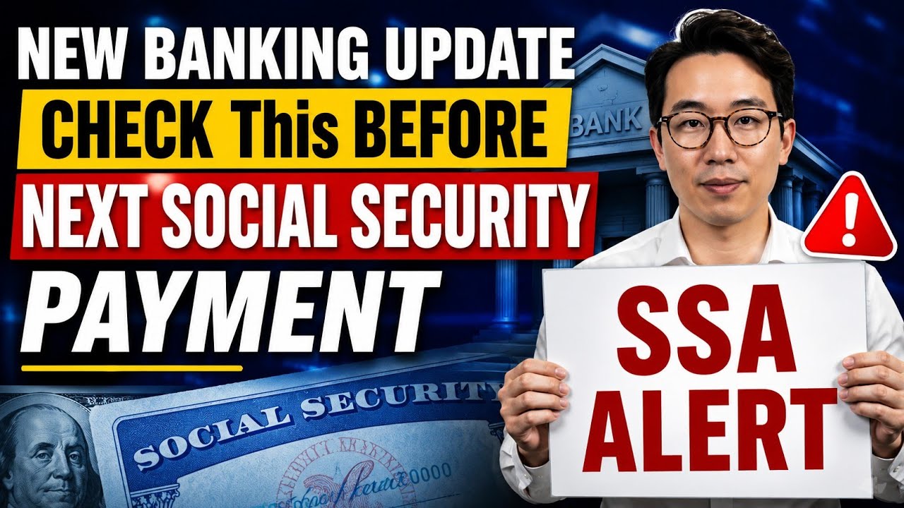 🚨 NEW SSA BANKING UPDATE: Every Senior Needs to Check This Before Next Social Security Payment