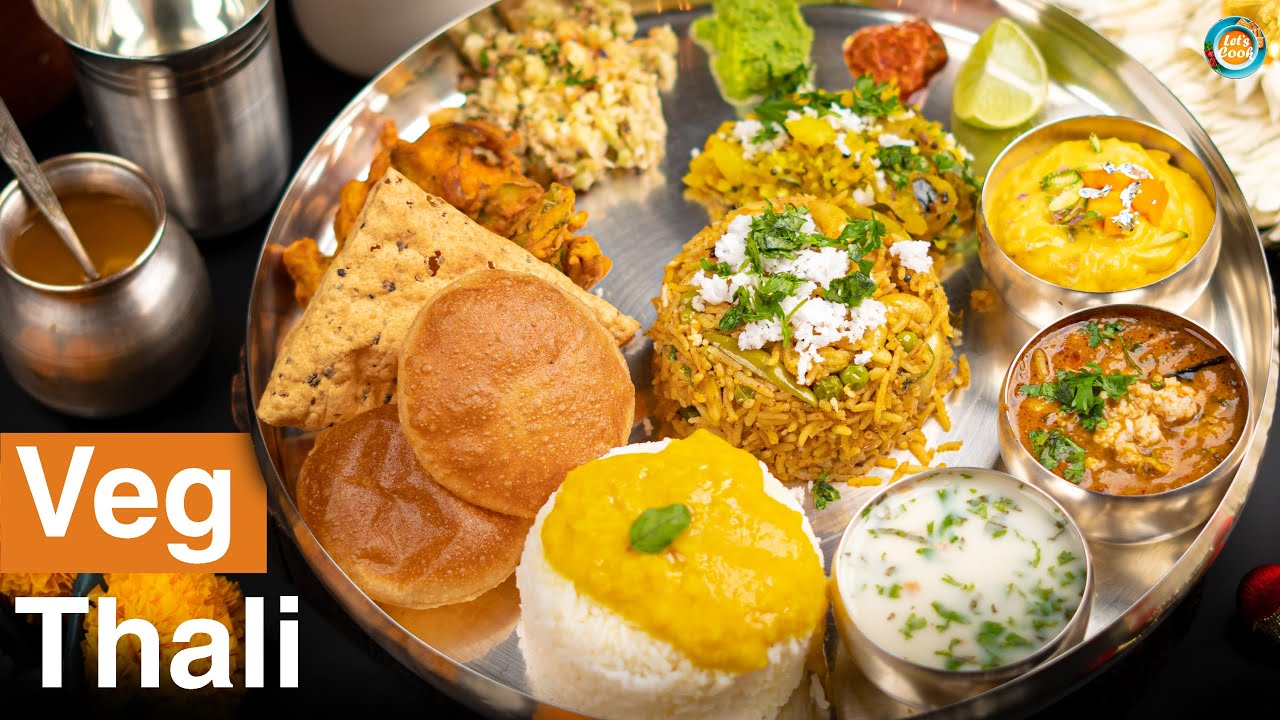 Gudi Padwa Veg Thali | Gudi Padwa Special Thali | Maharastrian Veg Thali