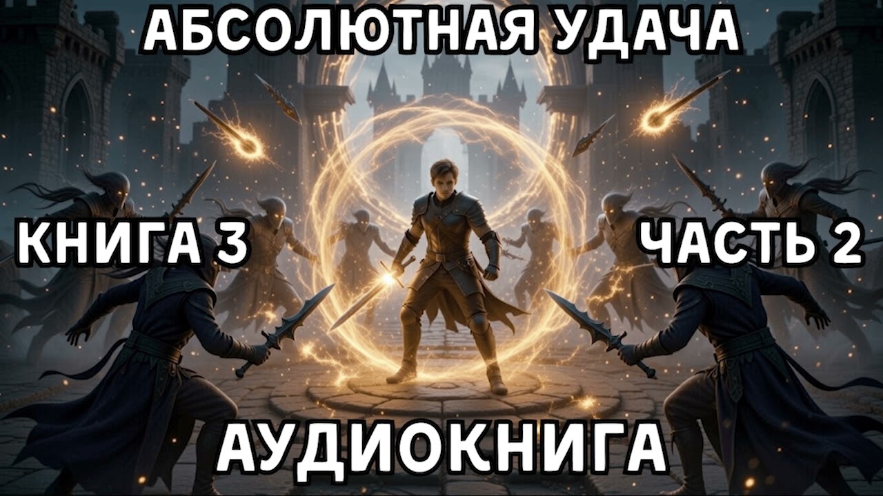 Аудиокнига | Абсолютная удача | Книга 3 | Часть 2 | Финал книги | ЛитРПГ | Попаданцы