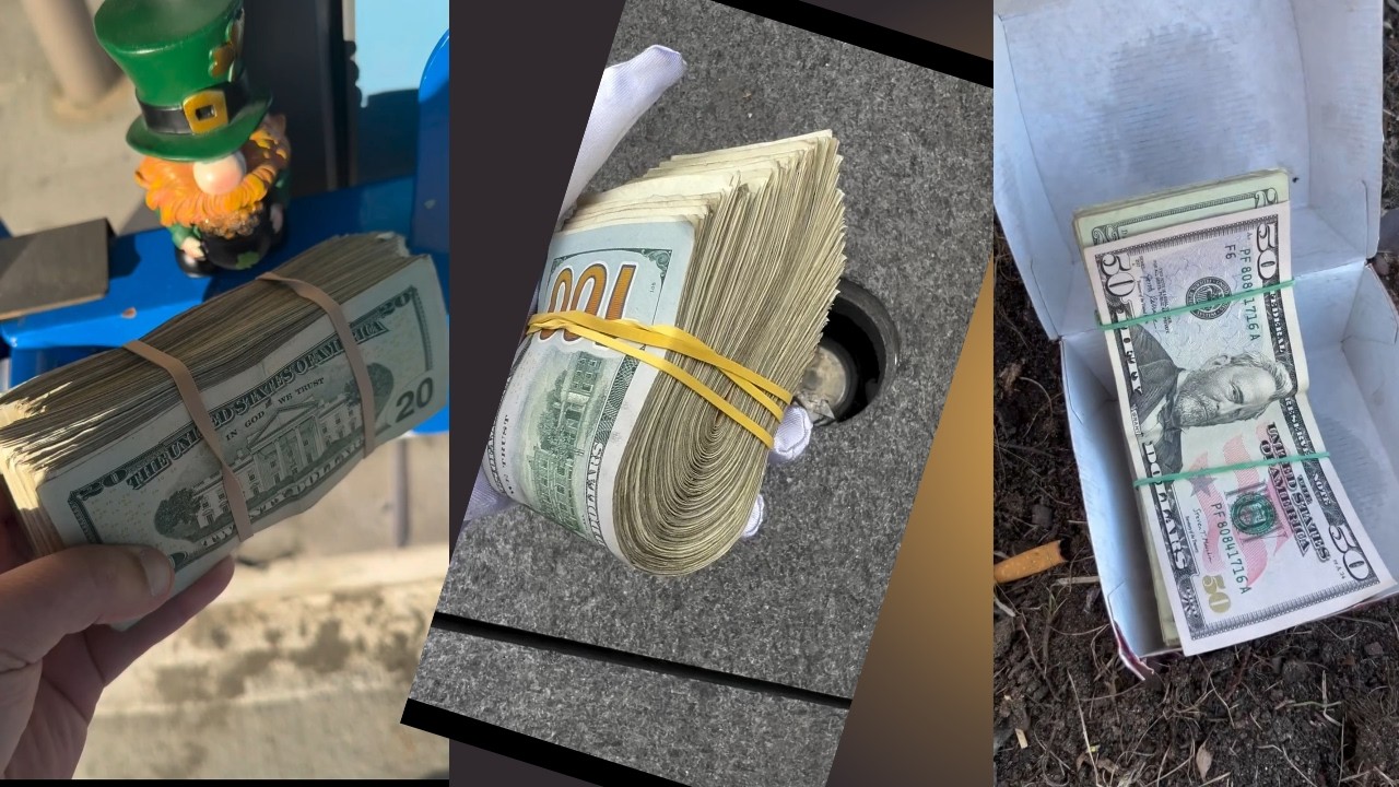 Finding Money Compilation 💵 Finders Keepers! Manifestation, Wealth Affirmations Financial Motivation