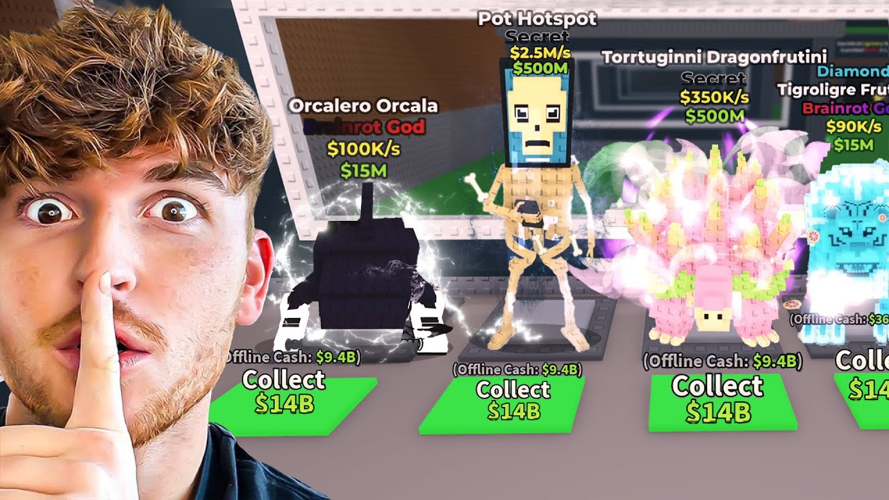 I Stole The 9 NEWEST BRAINROTS..