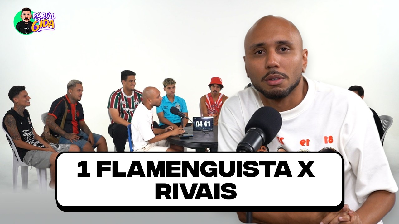 1 FLAMENGUISTA X RIVAIS NO GIDA LABS I A Farsa de 87