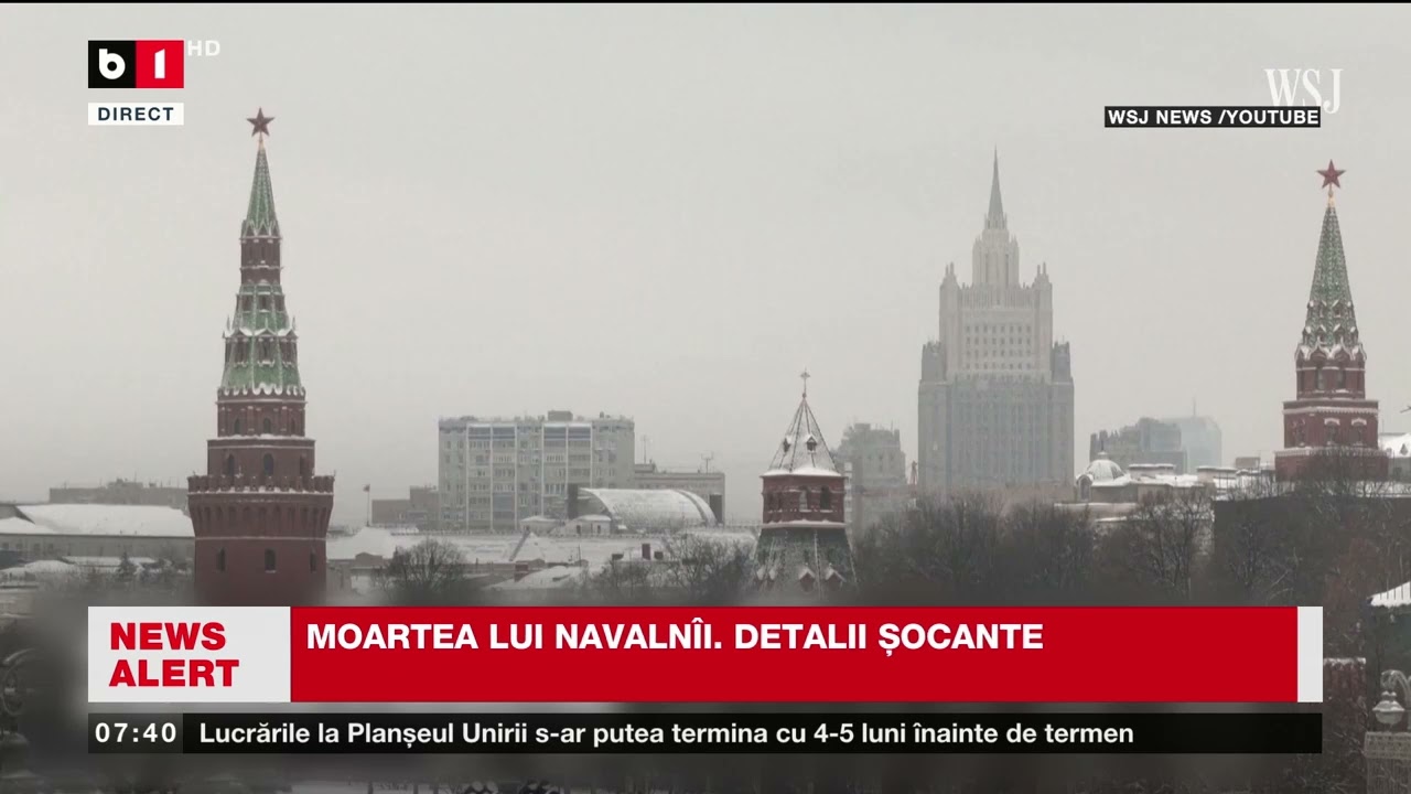MOARTEA LUI NAVALNÎI  DETALII ȘOCANTE_Știri B1TV_15 febr. 2026