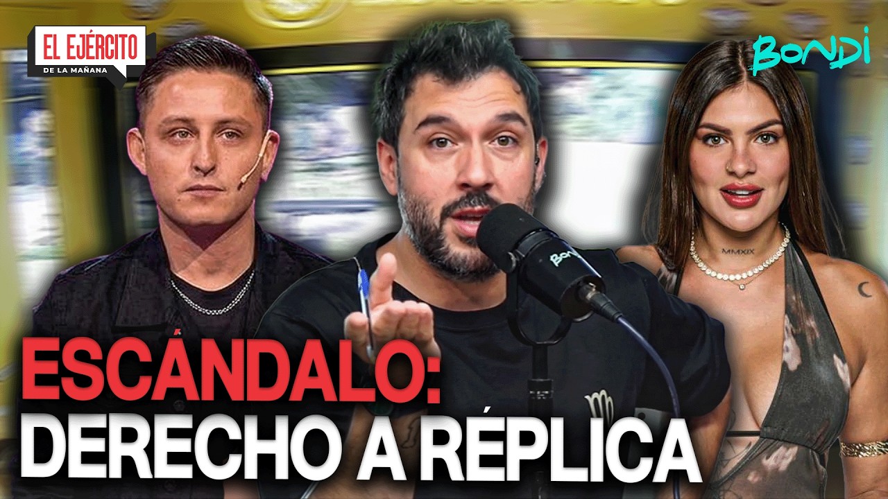 ESCÁNDALO: TODO LO QUE DEJO EL DERECHO A RÉPLICA ENTRE LUANA Y SU NOVIO | EL EJÉRCITO 11/03 | #bondi